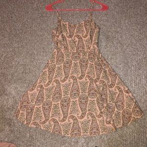 Pink tank dress